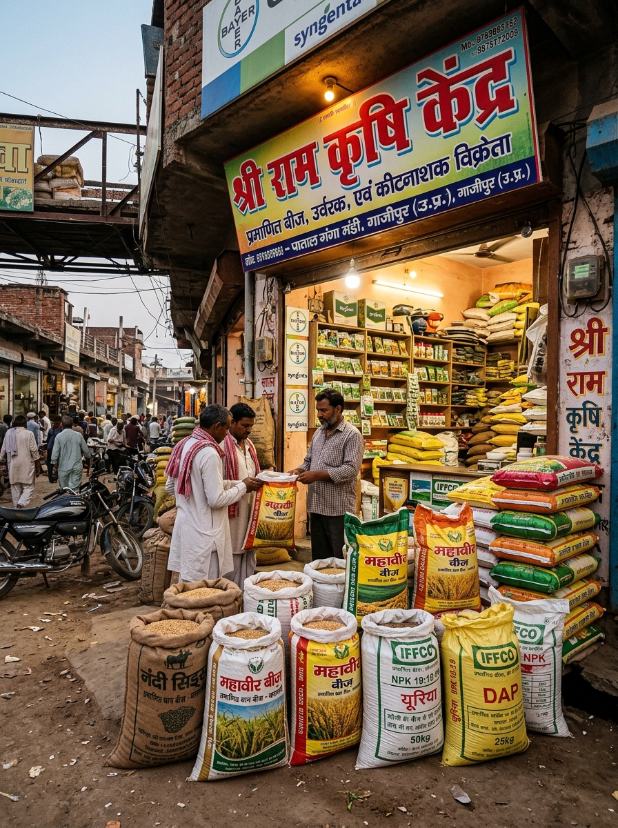 बीज, खाद और कृषि भंडार