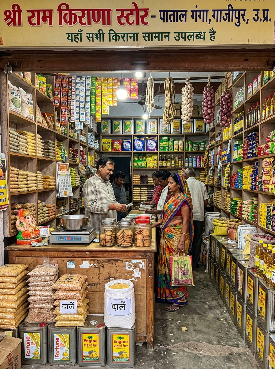 किराना, राशन और Daily items